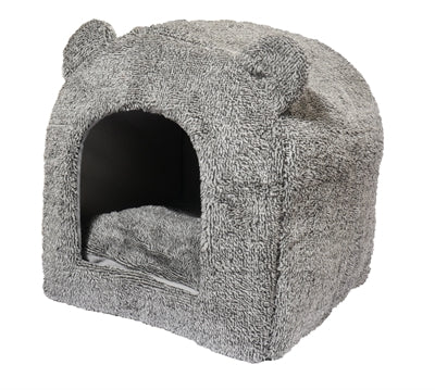 40 Winks Rosewood Kattenmand Iglo Teddy Grijs 38X38X40 Cm