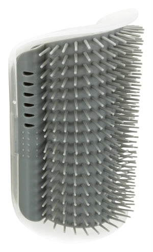 Trixie Massageborstel Muur Hoek Grijs 8X13 Cm