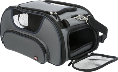 Trixie Hondentas Vliegtuigtas Wings Grijs / Zwart 46X28X23 Cm