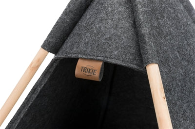 Trixie Kattenmand Tipi Vilt Antraciet 55X55X65 Cm