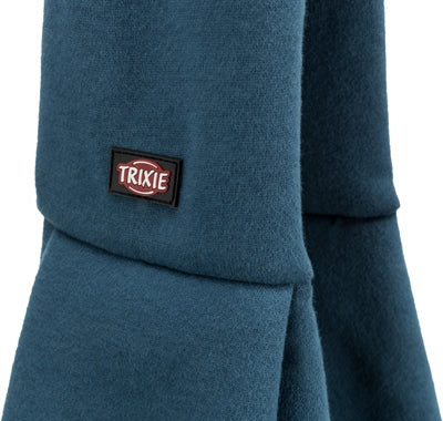 Trixie Draagtas Buikdrager Sling Blauw / Grijs 22X20X60 Cm