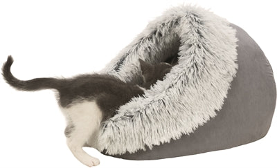 Trixie Kattenmand Iglo Harvey Grijs / Wit-Zwart 41X35X26 Cm