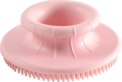 Zolux Anah Borstel Rond Rubber Roze 7,5X7,5X3 Cm