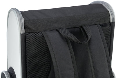 Trixie Hondentas Rugtas Chloe Lichtgrijs / Zwart 39X27X43 Cm