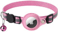 Croci Halsband Kat Met Tag Houder Roze 19-26X1,5 Cm