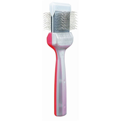 Activet Borstel Undercoater Mat Zapper Rood / Coat Grabber Zilver