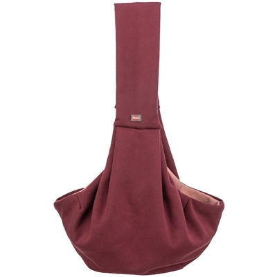 Trixie Hondentas Buikdrager Soft Bordeaux / Roze 60X20X22 Cm