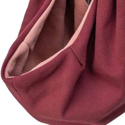 Trixie Hondentas Buikdrager Soft Bordeaux / Roze 60X20X22 Cm