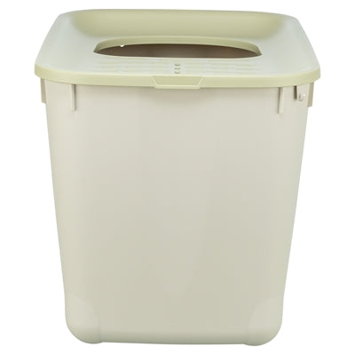 Trixie Kattenbak Hop-In Grijs / Groen 38X58X39 Cm