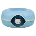 Trixie Speeldonut Vilt Blauw 60X60 Cm