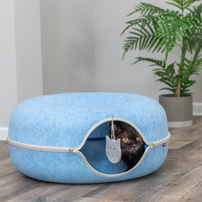 Trixie Speeldonut Vilt Blauw 60X60 Cm