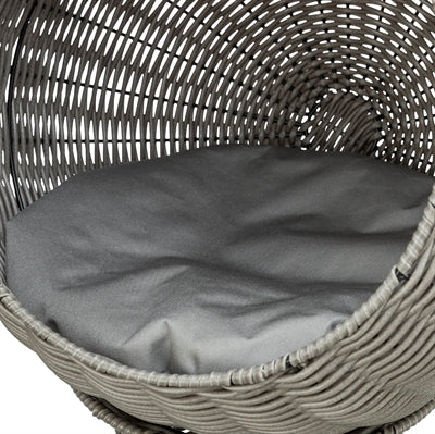 Trixie Kattenmand Amalia Rond Polyrattan Grijs 42X42X70 Cm
