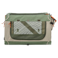 Trixie Kennel Comfy Bench Stof / Reismand Olijfgroen / Beige