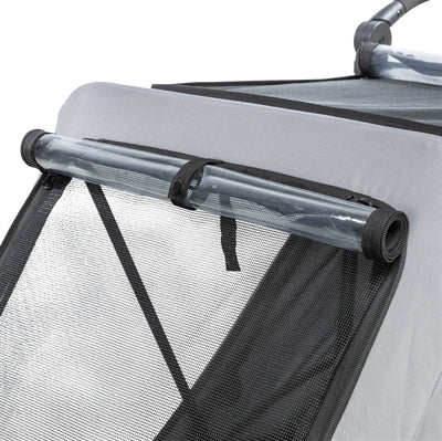 Trixie Fietskar Opvouwbaar Snelvouw Functie Tot 45Kg Grijs Xl 87,5X93/150X97 Cm