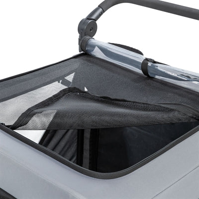 Trixie Fietskar Opvouwbaar Snelvouw Functie Tot 45Kg Grijs Xl 87,5X93/150X97 Cm