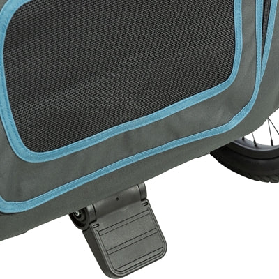 Trixie Fietskar Tot 35 Kg Blauw / Grijs M 81X102/145X102 Cm