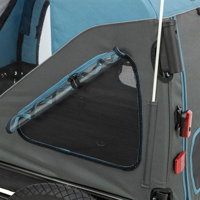 Trixie Fietskar Tot 35 Kg Blauw / Grijs M 81X102/145X102 Cm