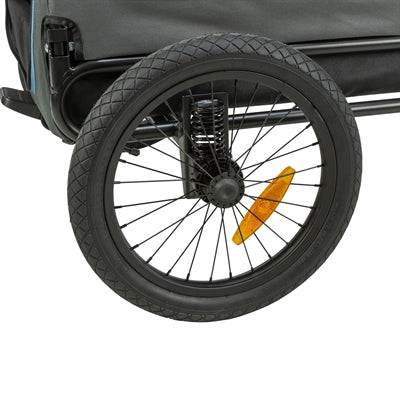 Trixie Fietskar Tot 35 Kg Blauw / Grijs M 81X102/145X102 Cm