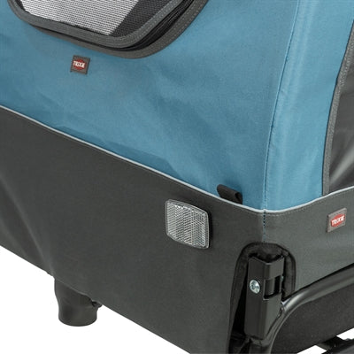 Trixie Fietskar Tot 35 Kg Blauw / Grijs M 81X102/145X102 Cm