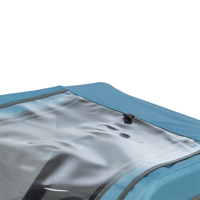 Trixie Fietskar Tot 35 Kg Blauw / Grijs M 81X102/145X102 Cm
