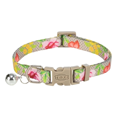 Trixie Kattenhalsband Bloemen Motief Assorti 20-34X1 Cm